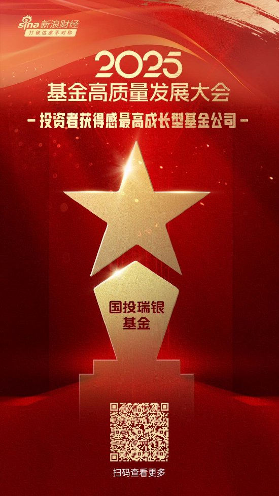 凤凰策略 2025公募基金荣誉榜：国投瑞银基金获得2025投资者获得感最高成长型基金公司荣誉